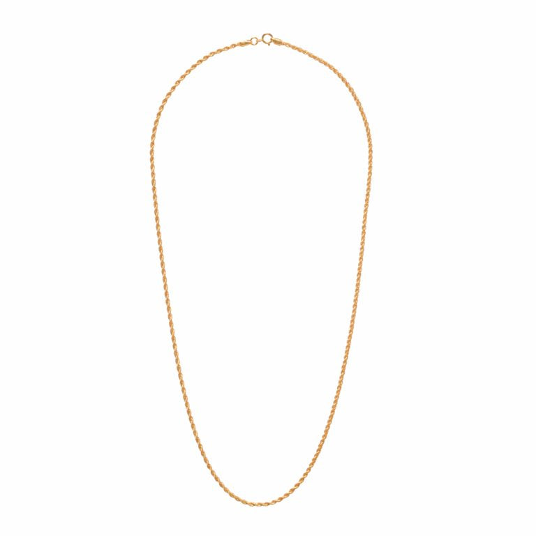 سلسال ذهب عيار 21 طول 50 سم