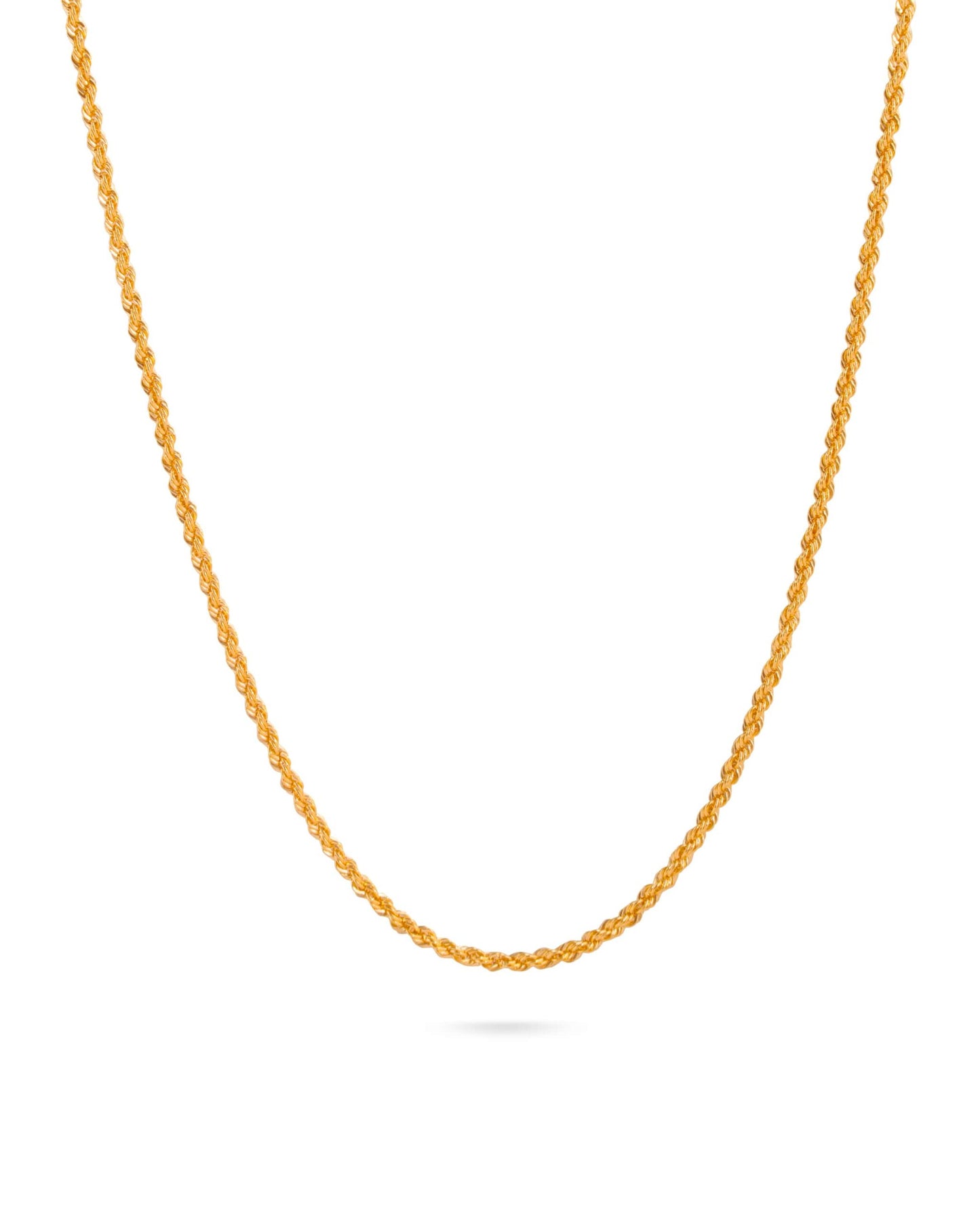 سلسال ذهب عيار 21 طول 50 سم