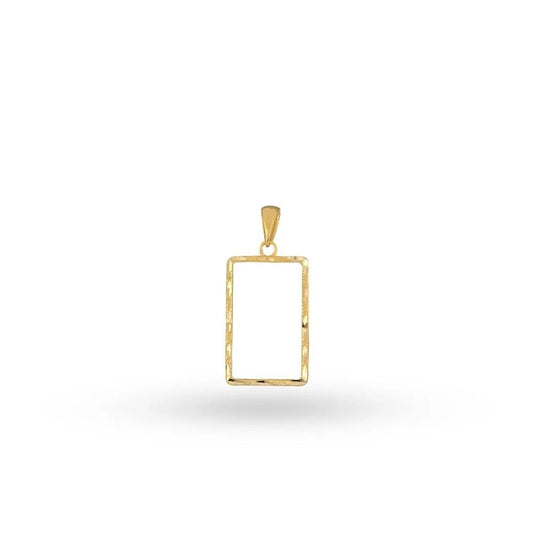 إطار سبيكة منقوش ومعين (2.5 و 5 غرام) عيار1 - الصعب لسبائك الذهب - 