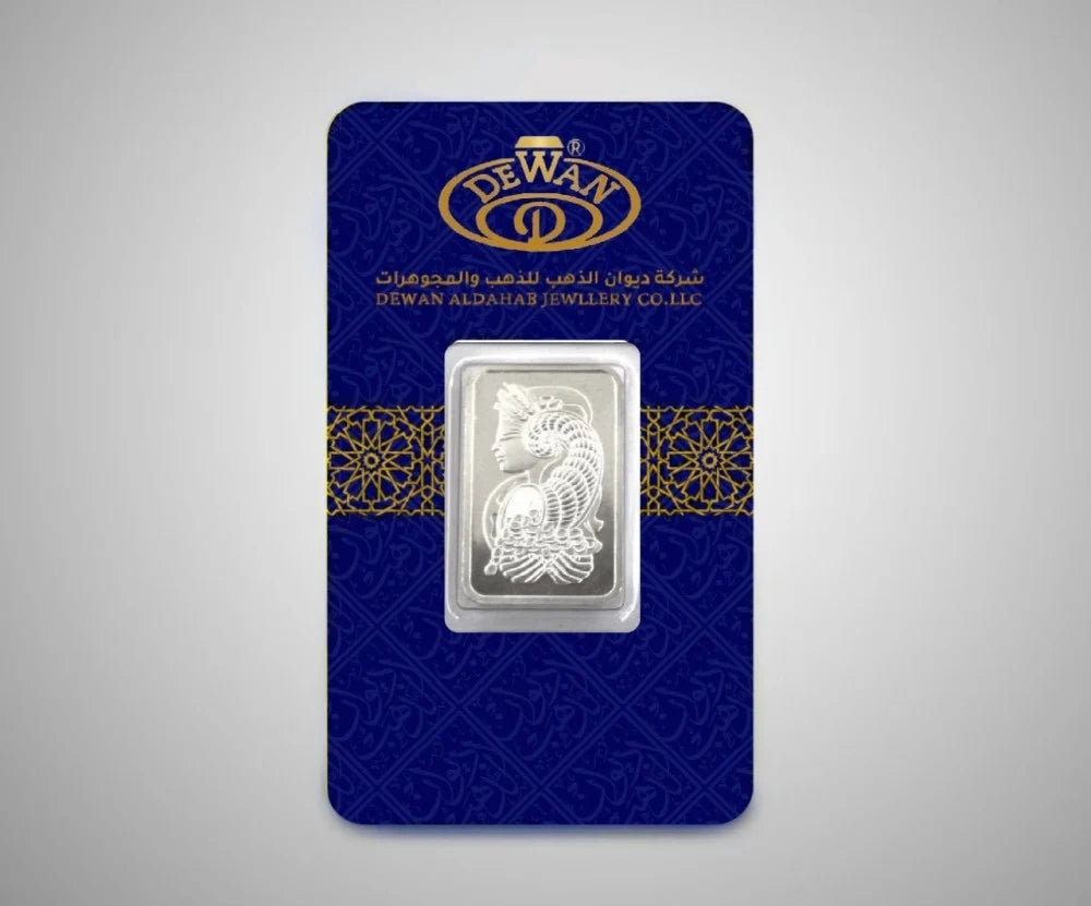 سبيكة فضه وزن 100جرام عيار 999