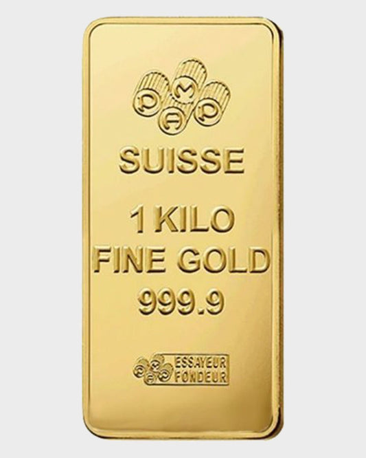 سبيكه ذهب (كيلو) 1000 جرام عيار 24 - الصعب لسبائك الذهب - 