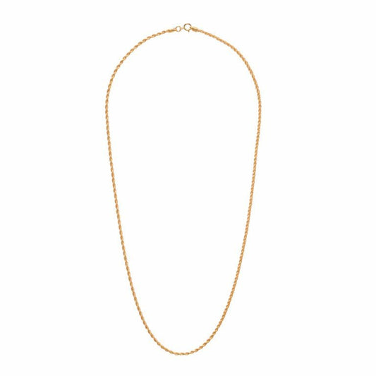 سلسال ذهب عيار 21 طول 50 سم - الصعب لسبائك الذهب - 